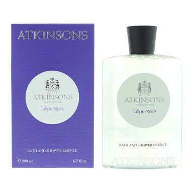 Atkinsons Tulipe Noire Bath And Shower Essence 200ml Atkinsons