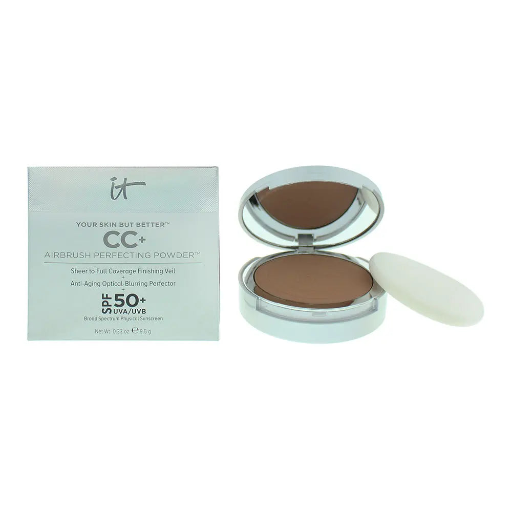 It Cosmetics Your Skin But Better CC+ Airbrush Perfecting Powder 9.5g - Deep It Cosmetics