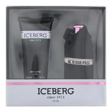 Iceberg Since 1974 2 Piece Gift Set: Eau De Parfum 100ml - Body Lotion 200ml Iceberg