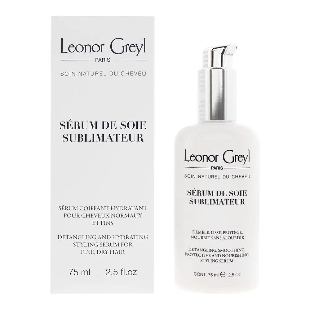 Leonor Greyl Serum De Soie Sublimateur Detangling And Hydrating Styling Serum For Fine, Dry Hair 75ml Leonor Greyl