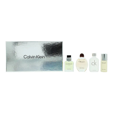 Calvin Klein Men Mini Eau De Toilette Gift Set 4 X 15ml (Obsession,CK One,Escape,Eternity) Calvin Klein