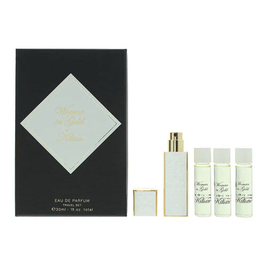 Kilian Woman In Gold 4 Piece Gift Set: 4 x Eau De Parfum 7.5ml Kilian