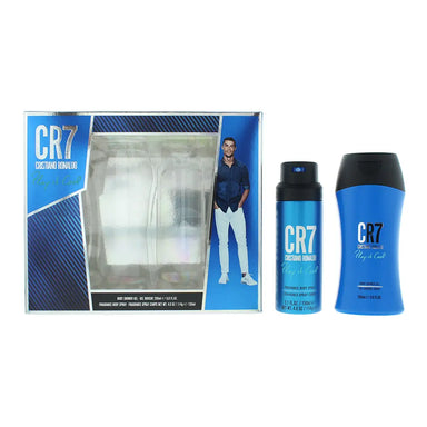 Cristiano Ronaldo Cr7 Play It Cool 2 Piece Gift Set: Shower Gel 200ml - Body Spray 150ml Cristiano Ronaldo