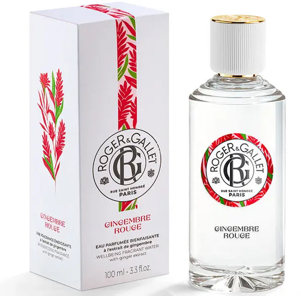 Roger  Gallet Gingembre Rouge Wellbeing Fragrant Water  100ml Roger and Gallet
