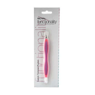 Royal Cosmetics Functionality Cuticle Trimmer / Pusher 1 Piece Royal Cosmetics