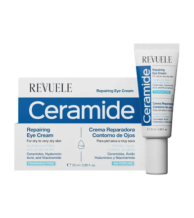 Revuele Ceramide Repairing Eye Cream for Dry to Very Dry Skin 25ml - The Beauty Store
