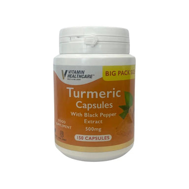 Vit Direct Turmeric with Black Pepper Extract 150 Capsules Big Pack Vit Direct