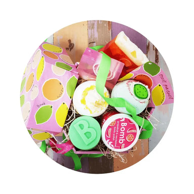 Bomb Cosmetics Fruit Basket Hexagonal Gift Box - The Beauty Store