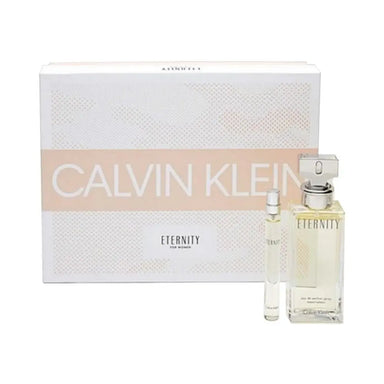 Calvin Klein Eternity Gift Set EDP Spray 100ml + EDP Spray 10ml  for Her Calvin Klein