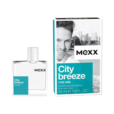 Mexx City Breeze for Him After Shave Spray 50ml - The Beauty Store
