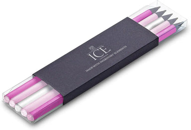 ICE London Princess Pencil Set - Bright Pink/Pink/White - The Beauty Store
