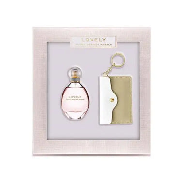 Sarah Jessica Parker SJP Lovely EDP Spray 30ml and Gold Purse Keyring - The Beauty Store