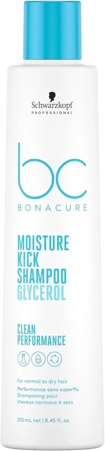 Schwarzkopf Moisture Kick Shampoo - Amino Cell Rebuild -Normal to Dry - 250ml - The Beauty Store