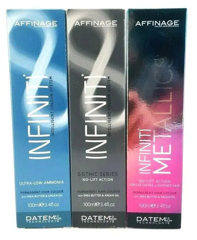 Affinage Infiniti Ultra-Low Ammonia Permanent Hair Colour Color 100ml - The Beauty Store