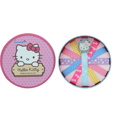Hello Kitty Ribbon Watch Set Watch Hello Kitty