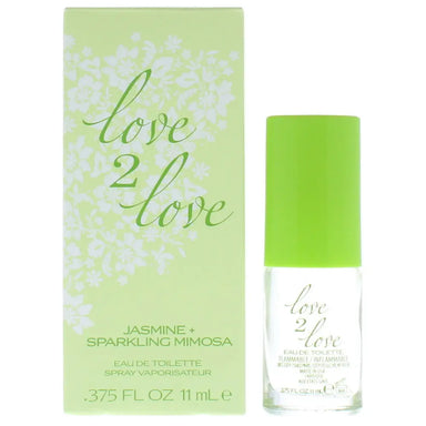 Love 2 Love Jasmine + Sparkling Mimosa Eau de Toilette 11ml Love 2 Love
