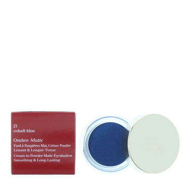 Clarins Ombre Matte Cream-To-Powder 21 Cobalt Blue Eye Shadow 7g Clarins