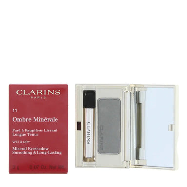 Clarins Ombre Minérale Smoothing  Long-Lasting 11 Silver Green Cosmetics 2g Clarins