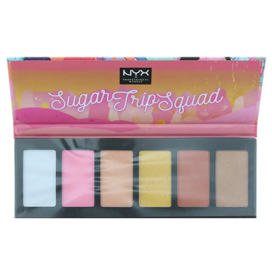 Nyx Nyx Professional Makeup Sugar Trip Squad Highlighting Palette 6 x 5g Nyx