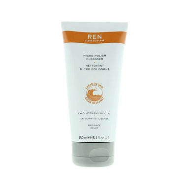 Ren Radiance Micro Polish All Skin Types Cleanser 150ml Ren