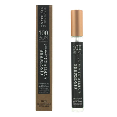 100 Bon Gingembre  Vetiver Sensual Concentré Refillable Eau de Parfum 10ml 100 Bon