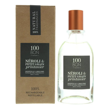 100 Bon Néroli  Petit Grain Printanier Concentré Refillable Eau de Parfum 50ml 100 Bon