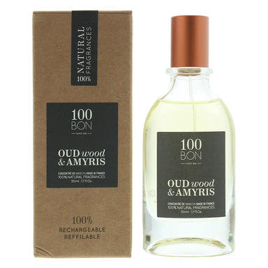 100 Bon Oud Wood  Amyris Concentré Refillable Eau de Parfum 50ml 100 Bon