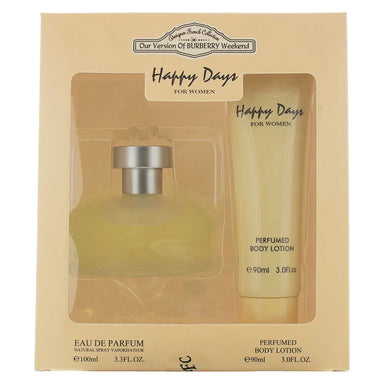 Designer French Collection Happy Days Eau de Parfum 2 Pieces Gift Set Designer French Collection