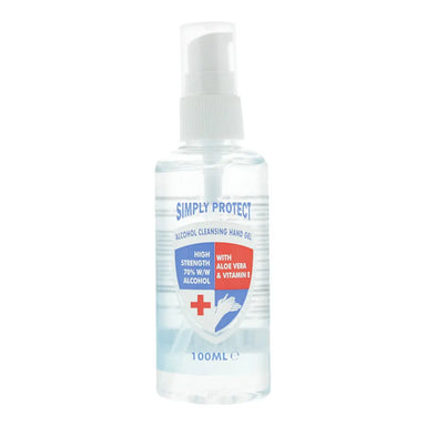 Simply Protect Alcohol Cleansing Hand Gel 100ml Simply Protect