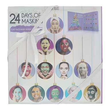 Skin Treats 24 Days of Masking Advent Calendar 24 x Clay Face Mask Skin Treats