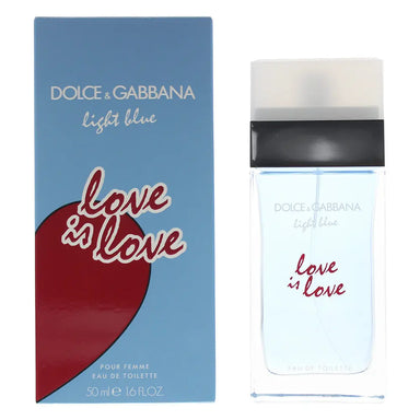 Dolce  Gabbana Light Blue Love Is Love Eau De Toilette 50ml Dolce and Gabbana