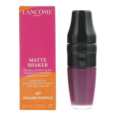 Lancôme Matte Shaker 187 Round Purple Liquid Lipstick 6.2ml Lancã´Me