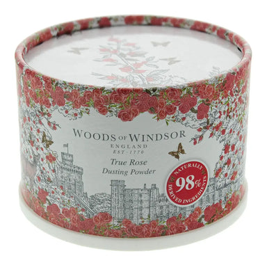 Woods Of Windsor True Rose Dusting Powder 100g Woods Of Windsor