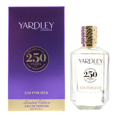 Yardley 250 For Her Limited Edition Eau De Parfum 100ml Yardley