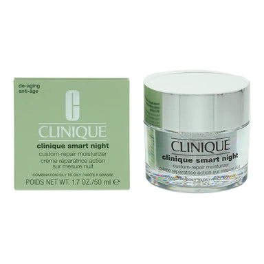 Clinique Smart Combination To Oily Skin Night Custom Repair Moisturiser 50ml Clinique