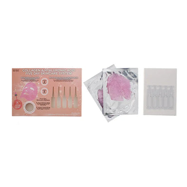 Skin Treats Collage Glitter  Hyaluronic Acid Ampoules 5 Day Skincare System Skin Treats