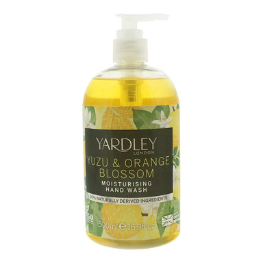 Yardley Yuzu  Orange Blossom Botanical Hand Wash 500ml Yardley