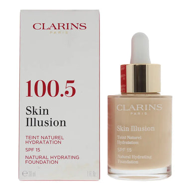 Clarins Skin Illusion Natural Hydrating Foundation SPF 15 #100.5 Cream 30ml Clarins