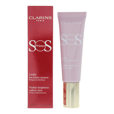 Clarins SOS Primer Visibly Brightens Sallow Skin 05 Lavender 30ml Clarins
