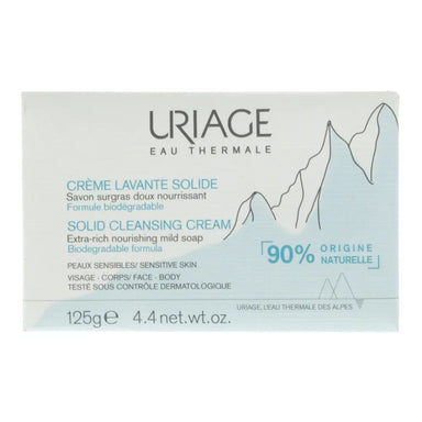 Uriage Eau Thermale Solid  Cleansing Cream Soap 125g Uriage