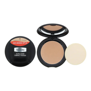 Isadora Ultra Cover Anti-Redness Spf 20 22 Camouflage Classic Compact Powder 10g Isadora