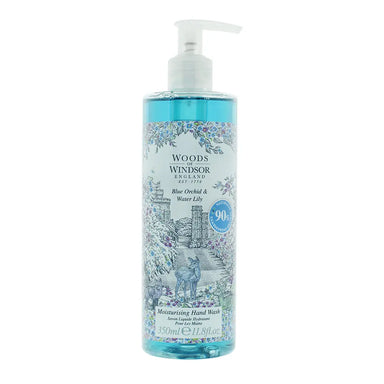 Woods Of Windsor Blue Orchid  Water Lily Hand Wash 350ml Woods Of Windsor