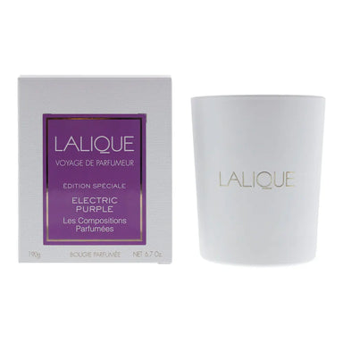 Lalique Electric Purple Candle 190g Lalique