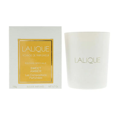 Lalique Sweet Amber Candle 190g Lalique