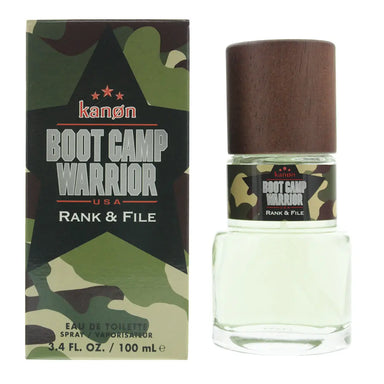 Kanon Rank  File Boot Camp Warrior Eau De Toilette 100ml Kanon