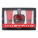 Mustang Red 3 Piece Gift Set: Eau De Toilette 100ml - Aftershave Balm 100ml - Hair  Body Wash 100ml Mustang
