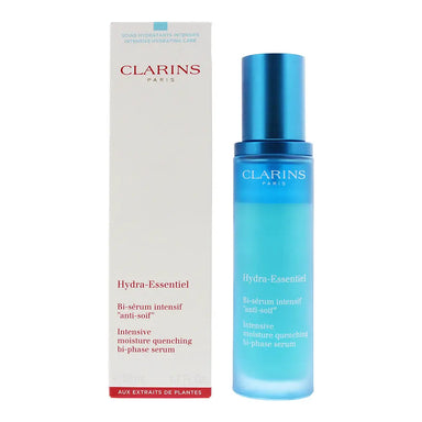 Clarins Hydra-Essentiel Intensive Moisture Quenching Bi-Phase Serum Normal to Dry Skin 50ml Clarins