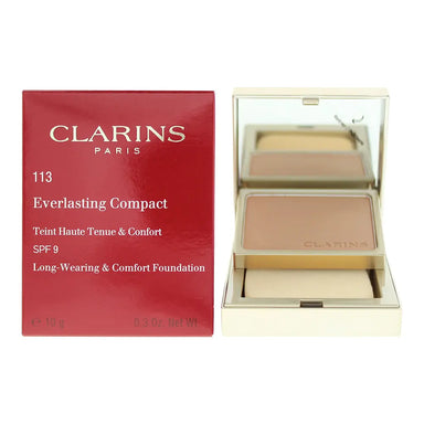 Clarins Everlasting Compact No.113 Chestnut Foundation 10g Clarins