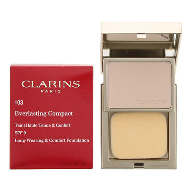 Clarins Everlasting Compact No.103 Ivory Foundation 10g SPF 9 Clarins