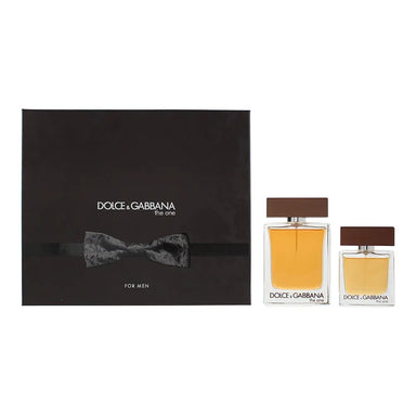 Dolce  Gabbana The One For Him 2 Piece Gift Set: Eau De Toilette 100ml - Eau De Toilette 30ml Dolce and Gabbana